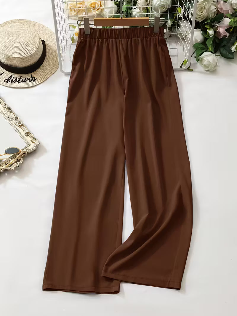 Brown Two-Piece Co-ord Set for Women