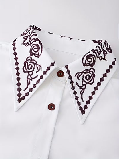 Cocoa Bloom Three-Piece Outfit for Women Fancy Co-ord Set