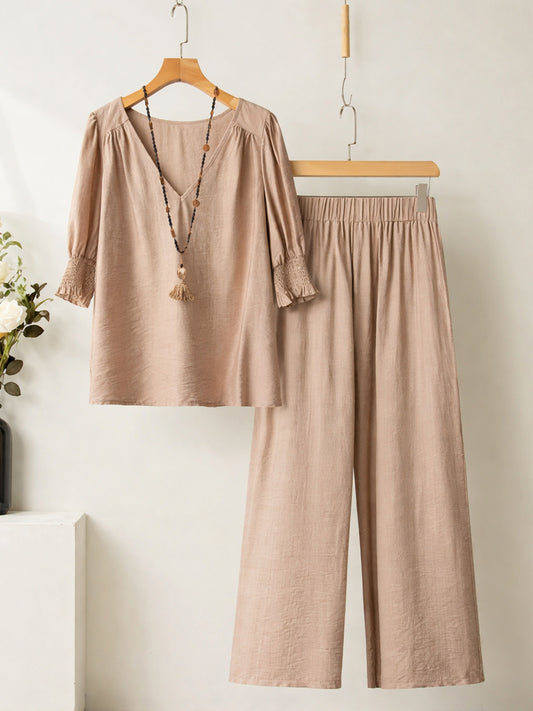 Cornflower  Two-Piece Co-ord Set for Women