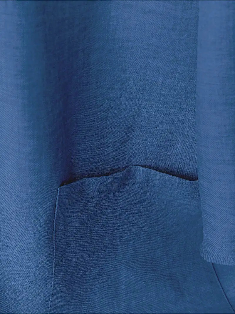 Blue Two-Piece Co-ord Set for Women