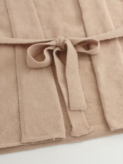 Soft Luxe Tie-Up Three-Piece Outfit for Women Fancy Co-ord Set