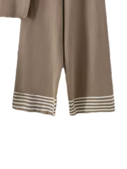 Casual Three-Piece Outfit for Women Fancy Co-ord Set