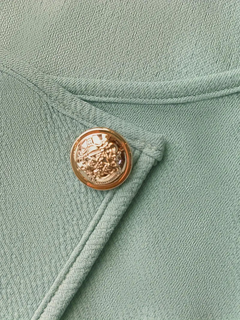 Pastel green Two-Piece Co-ord Set for Women