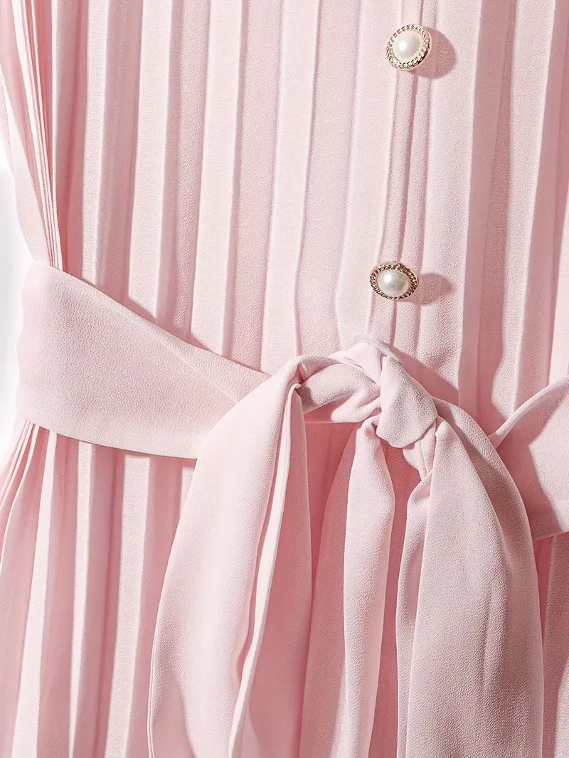 Blush Pink Two-Piece Co-ord Set for Women