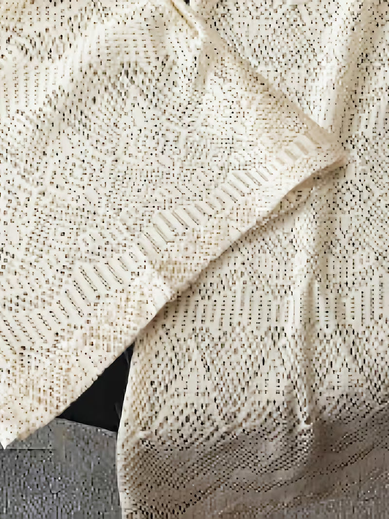 Ivory Two-Piece Co-ord Set for Women