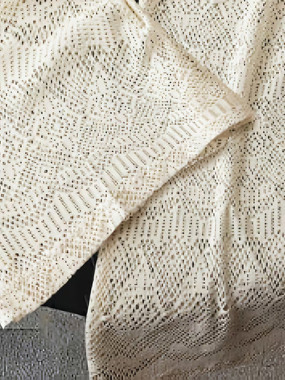 Ivory Two-Piece Co-ord Set for Women