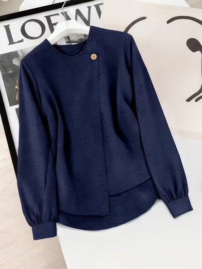 Navy Two-Piece Co-ord Set for Women